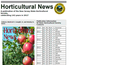 Desktop Screenshot of horticulturalnews.org