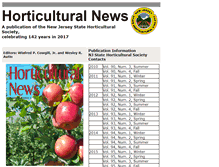 Tablet Screenshot of horticulturalnews.org